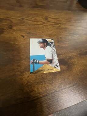1996 Pinnacle #25 Deion Sanders San Francisco Giants Baseball Card